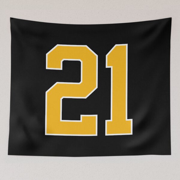 Item preview, Yellow Number 21 lucky sports jersey twenty one designed and sold by HeavyStyle.