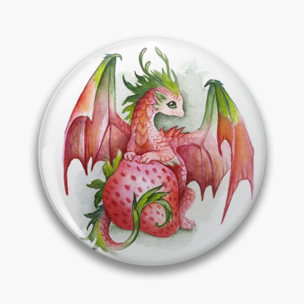 Item preview, Strawberry dragon designed and sold by AlviaAlcedo.