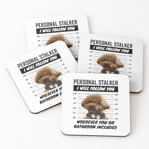 Item preview, Personal Stalker Dog – Maltipoo designed and sold by More Cute Dogs.