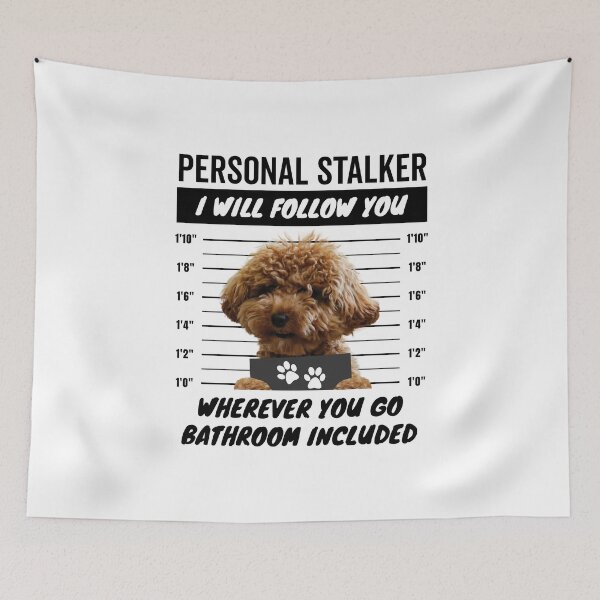 Item preview, Personal Stalker Dog – Maltipoo designed and sold by More Cute Dogs.