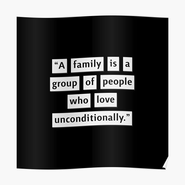 beautiful-phrase-about-family-in-english-poster-for-sale-by