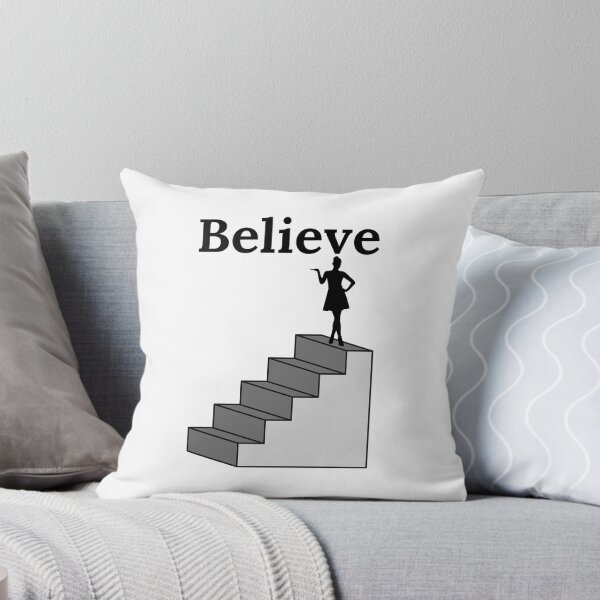 Item preview, Believe yourself - Inspirational and motivational black and white design designed and sold by mark-taylor.