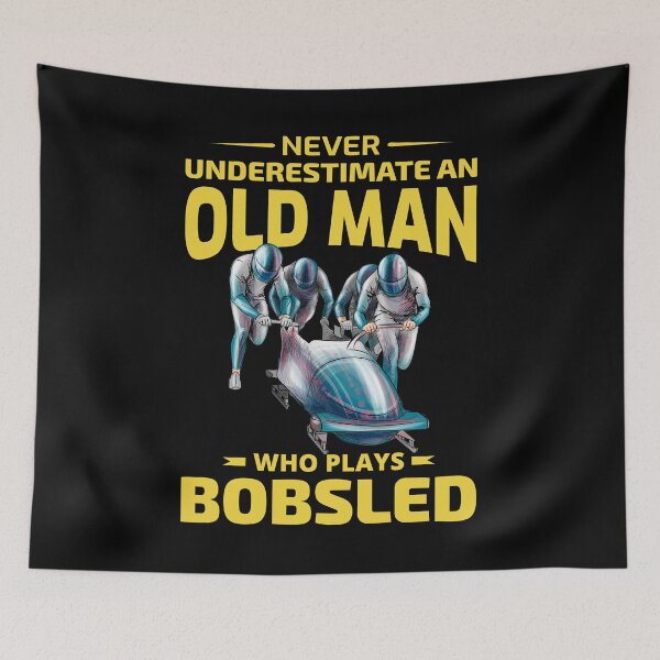 Item preview, Bobsleigh Bobsled Racing Dad Grandpa Fathers day designed and sold by TastefulTees.