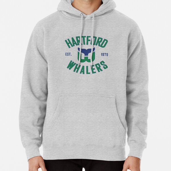 Hartford Whalers CT Pullover Hoodie