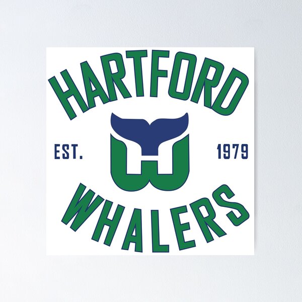 Aperçu de l'œuvre Hartford Whalers CT créée et vendue par AnnabelsBelongs.