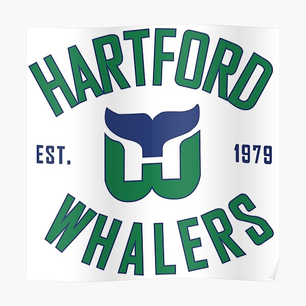 Hartford Whalers CT Poster