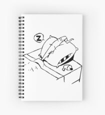Earthworm Jim Takes a Nap Spiral Notebook