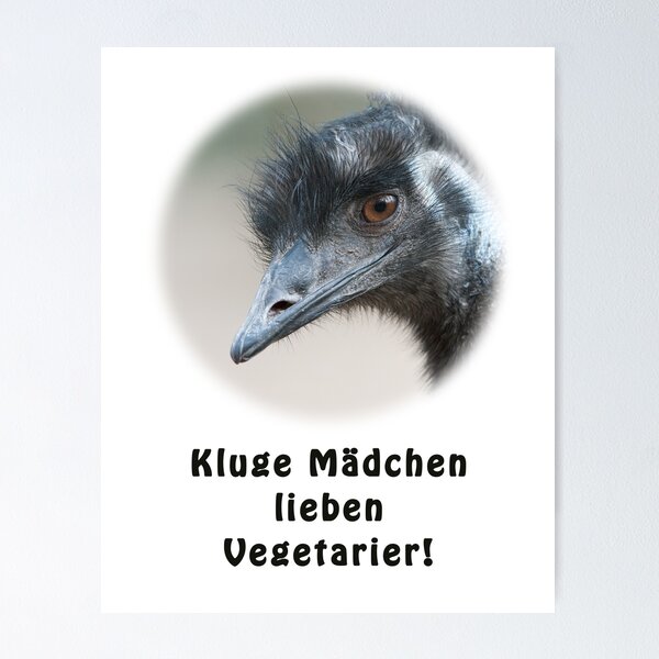 Item preview, Vegetarischer Emu designed and sold by Thomas F. Gehrke.