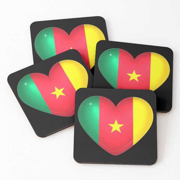 Item preview, My heart is in Cameroon, Love Cameroon. designed and sold by ArtIsParty.