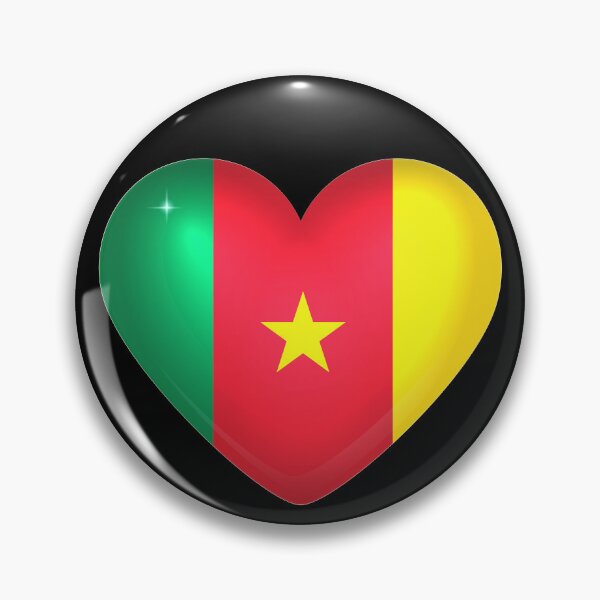 Item preview, My heart is in Cameroon, Love Cameroon. designed and sold by ArtIsParty.