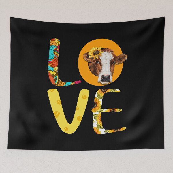 Item preview, Funny Love Cow Farmer Plant Farming Cow Hippie Girl Garden Life designed and sold by tuanitus.