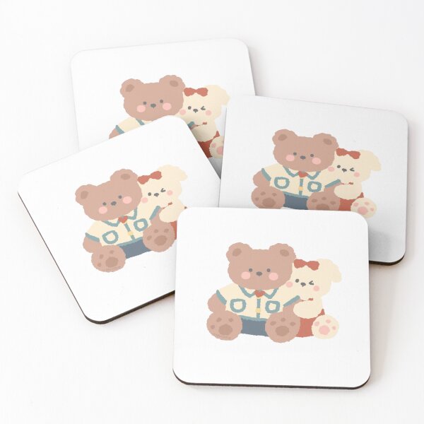 Item preview, bear couple designed and sold by redbubblehannah.