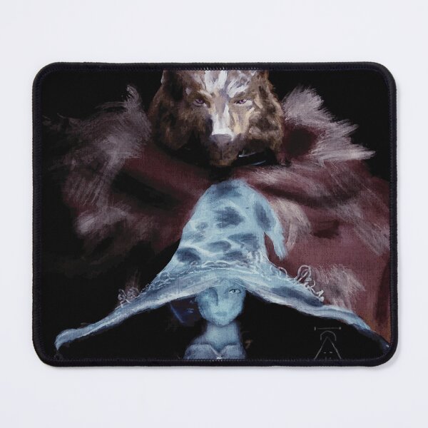 Item preview, Blaidd The Half Wolf And Cute Ranni The Witch  designed and sold by MedsShoP.