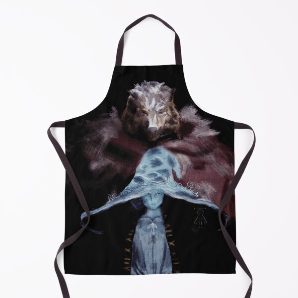 Item preview, Blaidd The Half Wolf And Cute Ranni The Witch designed and sold by MedsShoP.