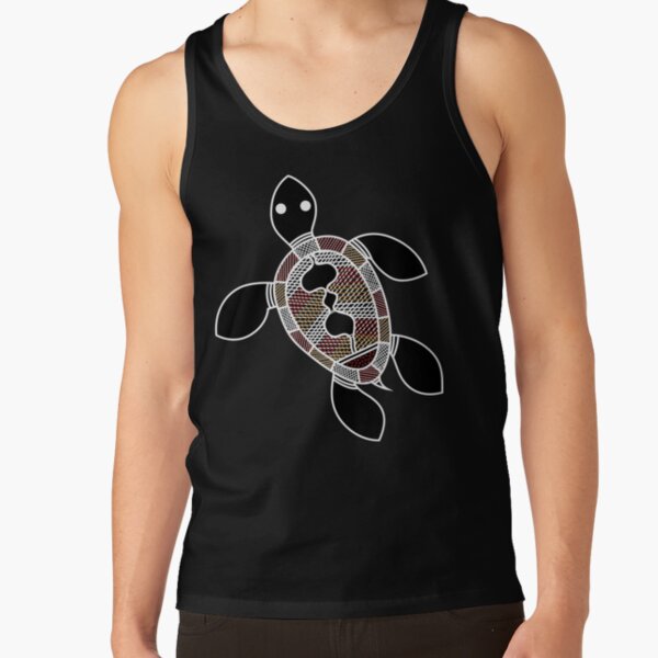 Aboriginal Art - Turtle Tank Top