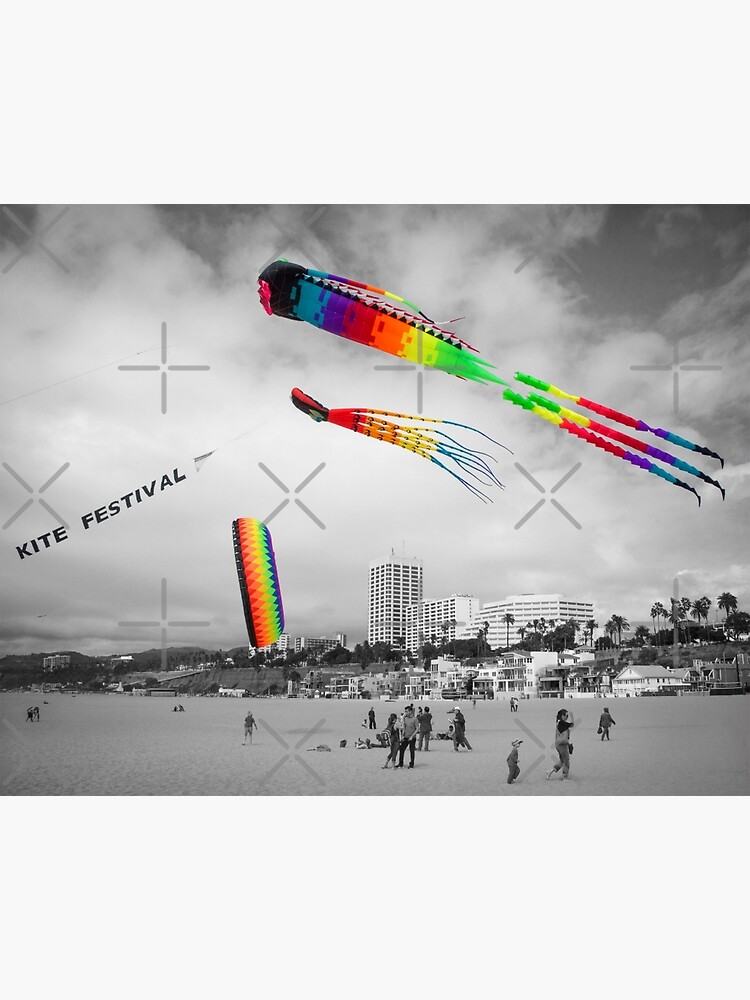 "Kite Festival" Poster by CarolM Redbubble