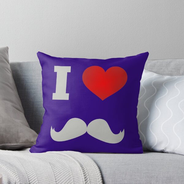 Aperçu de l'œuvre I Love Mustache créée et vendue par artvia.
