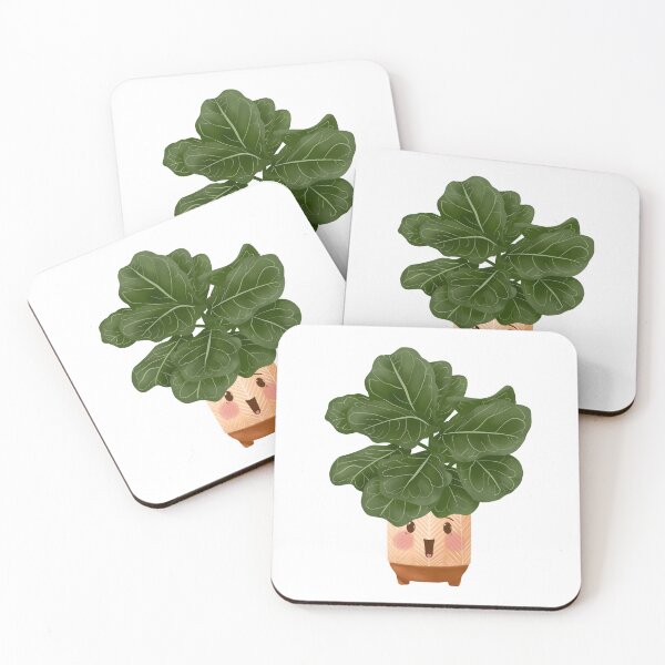 Item preview, Cute Plant Illustration, Fiddle Leaf Fig Illustration 6 designed and sold by Ana Moguš.