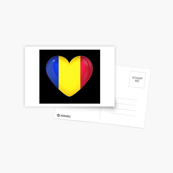 Item preview, My heart is in Chad, Love Chad. designed and sold by ArtIsParty.