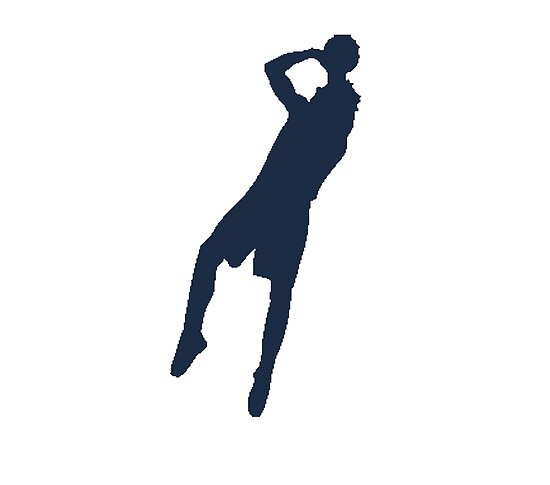 dirk nowitzki silhouette shirt