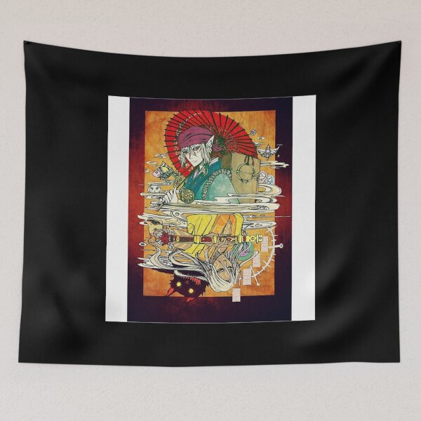 Item preview, Kusuriuri Go with Moon Eyes Wolf Princess Mononoke  Essential T-Shirt designed and sold by MalikDavias.