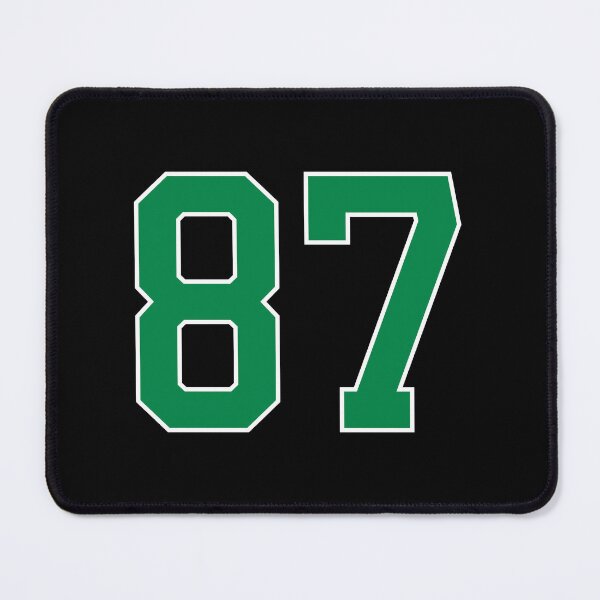 Item preview, 87 number, green lucky sports eighty seven designed and sold by ArtIsParty.