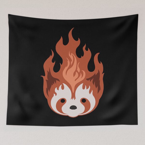 Item preview, Legend of Korra Fire Ferrets Pro Bending Emblem - no text Essential designed and sold by DylanKing125.
