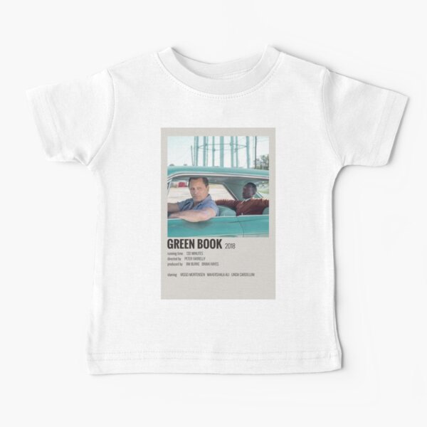 Green Book Minimalist Movie Baby T-Shirt
