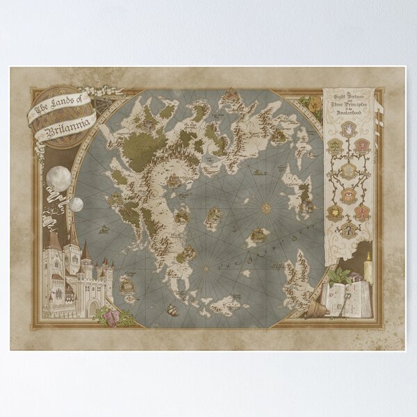 Item preview, The Lands of Britannia designed and sold by MistyBeee.