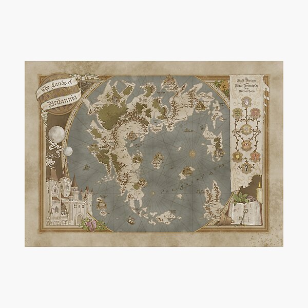 Item preview, The Lands of Britannia designed and sold by MistyBeee.
