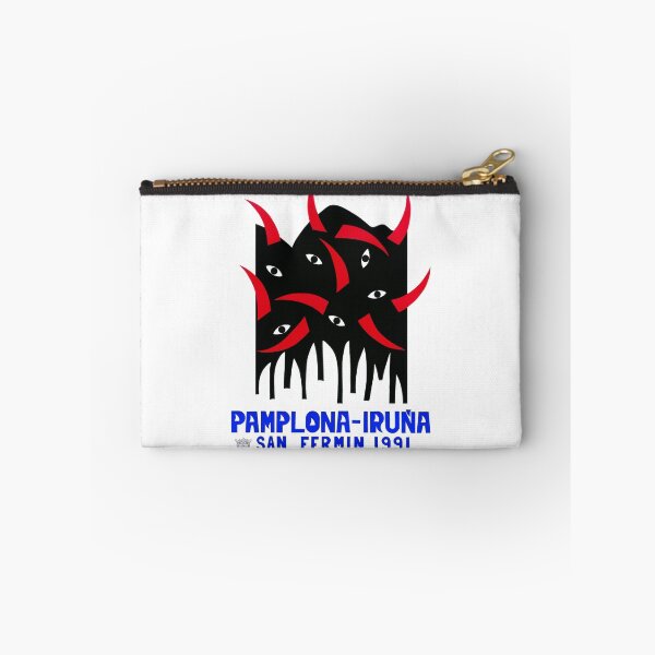 Item preview, 1991 Pamplona Spain Running of the Bulls Poster designed and sold by retrographics.