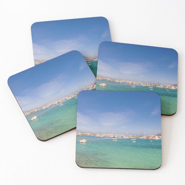 Item preview, The harbour area in Corralejo, Fuerteventura designed and sold by MichaelBShannon.