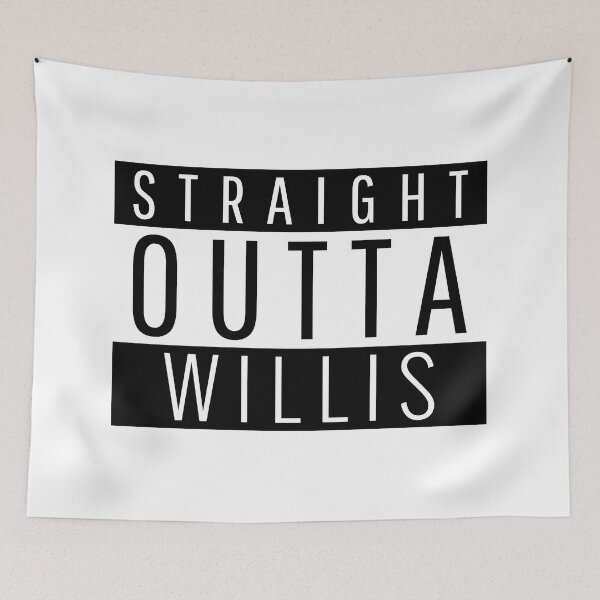 Item preview, Straight Outta Willis Texas Willis TX designed and sold by Teelogic.