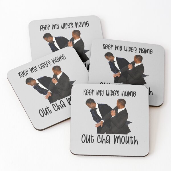 Item preview, Keep my wife’s name out of your mouth funny Chris will rock smith tv live fight slap  designed and sold by tiffanator606.