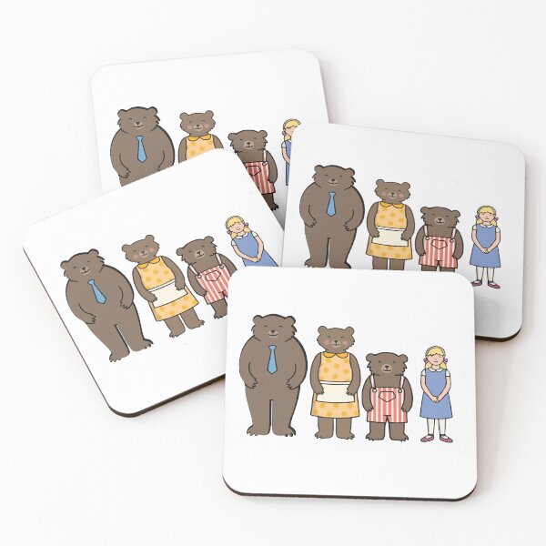 Item preview, goldilocks and the three bears designed and sold by Bonobofy.