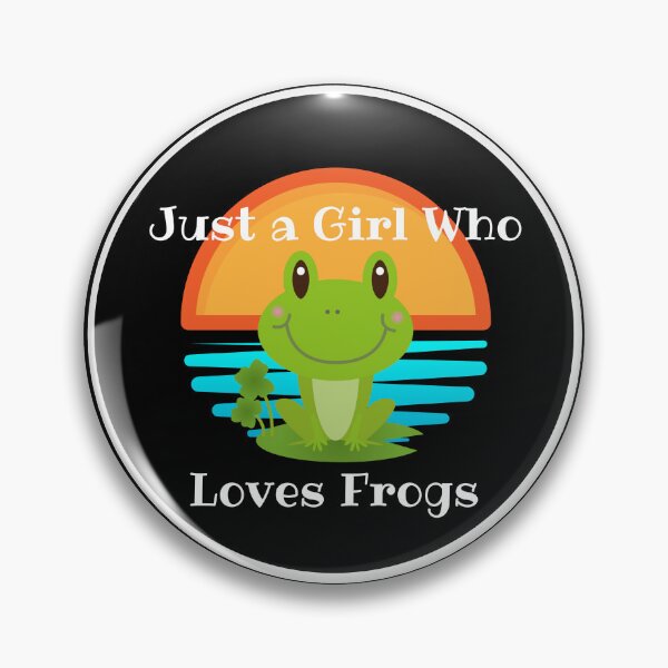 Item preview, Just a Girl Who Loves Frogs designed and sold by Peter Stawicki.
