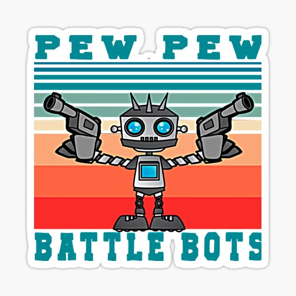 Bopbot & Bowbot Robot Stickers