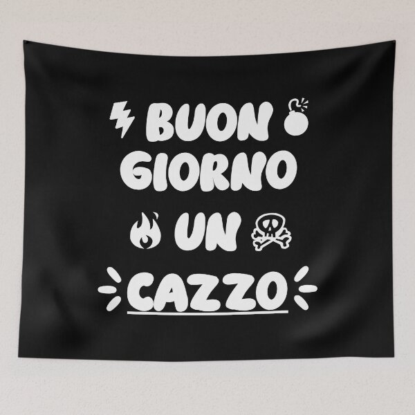 Item preview, Italian Funny Buongiorno un cazzo good morning v2 designed and sold by ideasfinder.