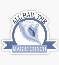 All Hail the Magic Conch Sticker