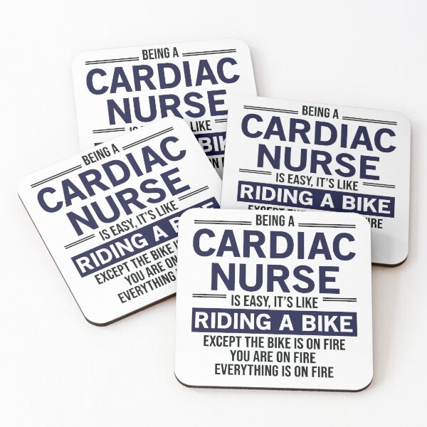 Item preview, Being A Cardiac Nurse Is Easy  designed and sold by JohnnieWilliam3.
