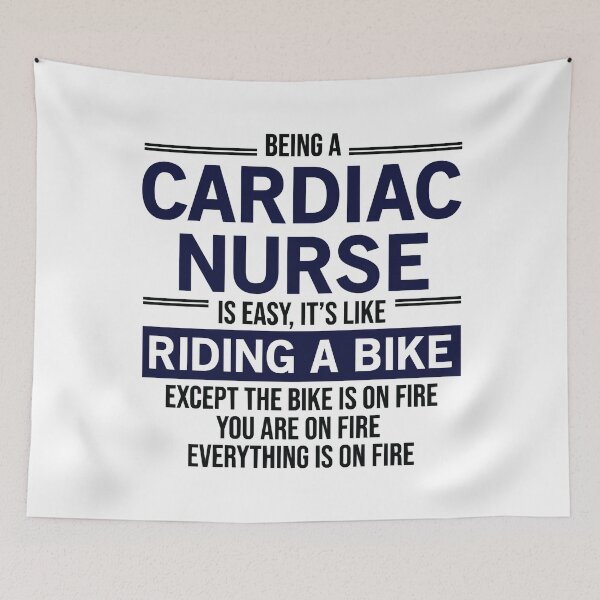 Item preview, Being A Cardiac Nurse Is Easy  designed and sold by JohnnieWilliam3.