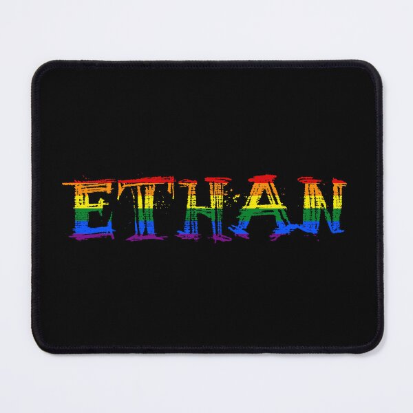 Item preview, Men rainbow name gay Ethan designed and sold by LoveIsColorful.