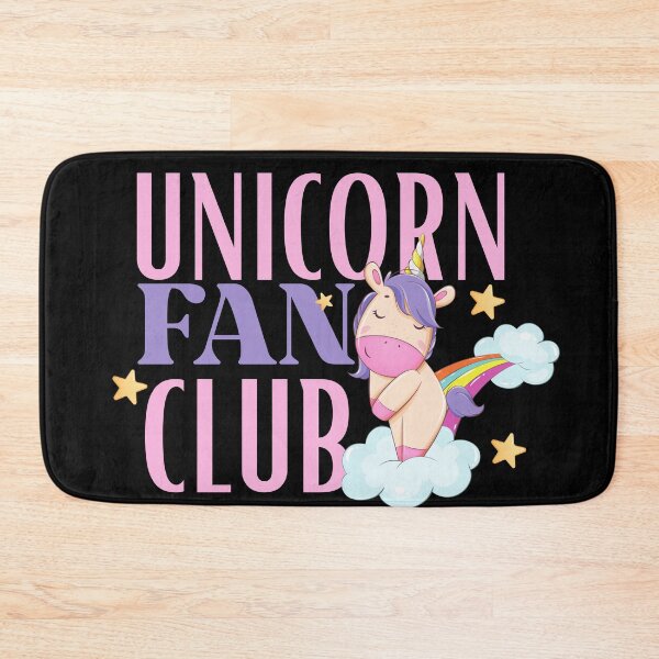 Item preview, unicorn fan club designed and sold by Hoetoons.