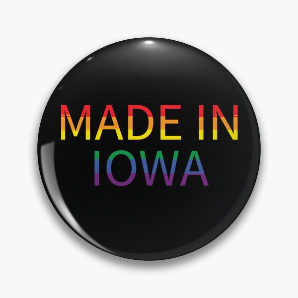 Item preview, Rainbow LGBT Iowa, US designed and sold by LoveIsColorful.