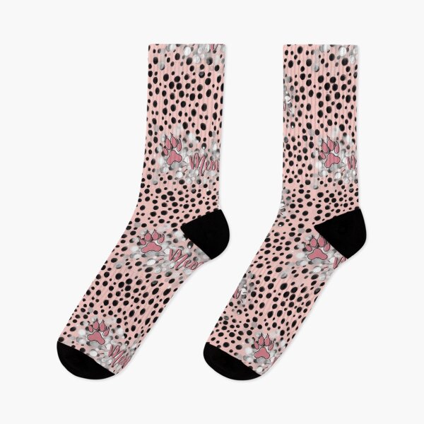 Item preview, Pink Black Meow Sparkle Kitty  designed and sold by Holisticfox.