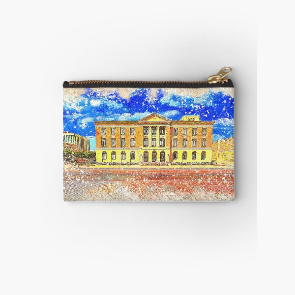 Item preview, Lubbock Post Office and Federal Building, in Lubbock, Texas - colored drawing designed and sold by NickoPrints.