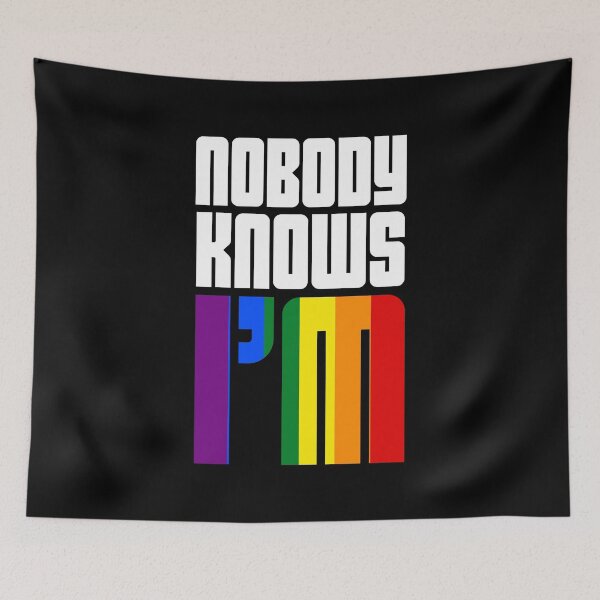 Item preview, Nobody knows designed and sold by LoveIsColorful.