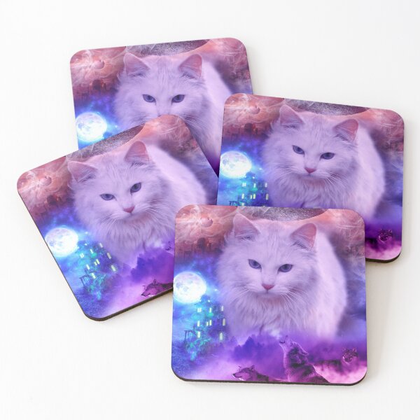 Item preview, Two Eyes Are Better Than One - Cat, Dog, Wolves, Haunted House, UFO, Space designed and sold by Astral Karma.