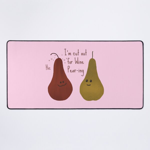 Item preview, Wine Pear-ing (pink) designed and sold by jvcoart.