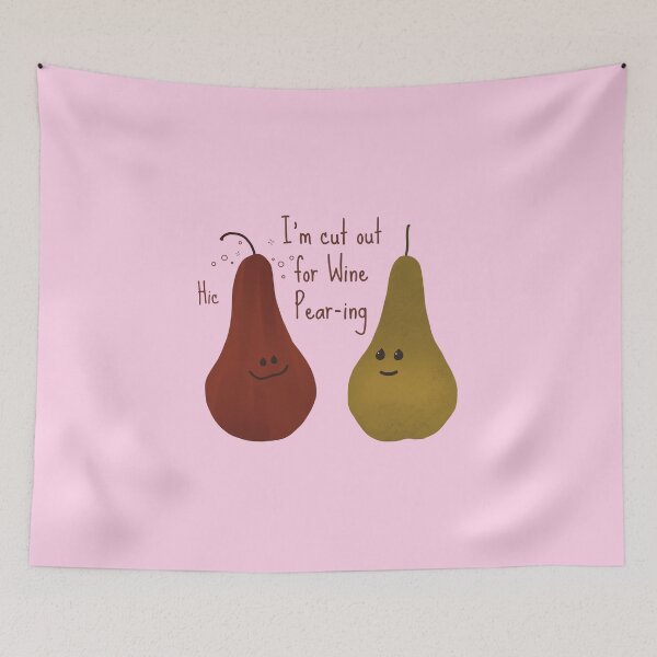 Item preview, Wine Pear-ing (pink) designed and sold by jvcoart.